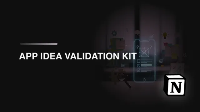 App idea validation kit cover image